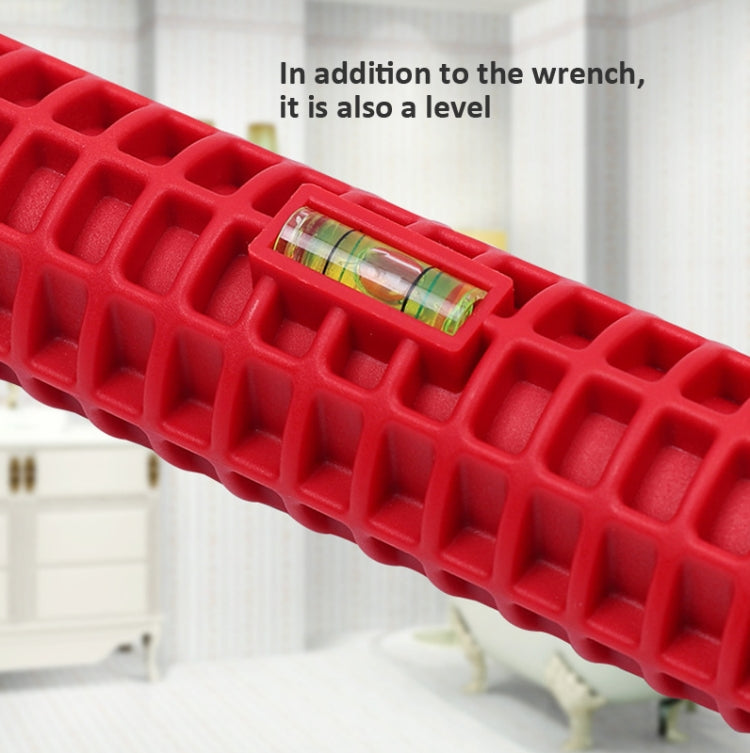 Strumento di rimozione della riparazione del rubinetto del tubo dell'acqua, chiave per il bagno multifunzionale, chiave per l'installazione di impianti idraulici, 5 In 1, 8 In 1, Metal Double-head