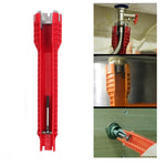 Strumento di rimozione della riparazione del rubinetto del tubo dell'acqua, chiave per il bagno multifunzionale, chiave per l'installazione di impianti idraulici, 5 In 1, 8 In 1, Metal Double-head