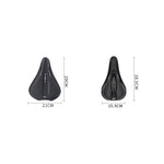 Coprisella per bicicletta in silicone con ruota su Coprisella per mountain bike in gel ispessimento Attrezzatura per l'equitazione, LF32005G-L, LF32005G-S