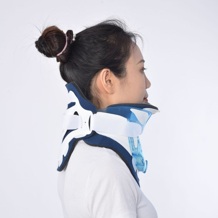 Protezione per il collo fissa con tutore per collo in plastica macromolecola, Neck Protector
