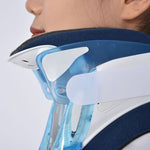 Protezione per il collo fissa con tutore per collo in plastica macromolecola, Neck Protector