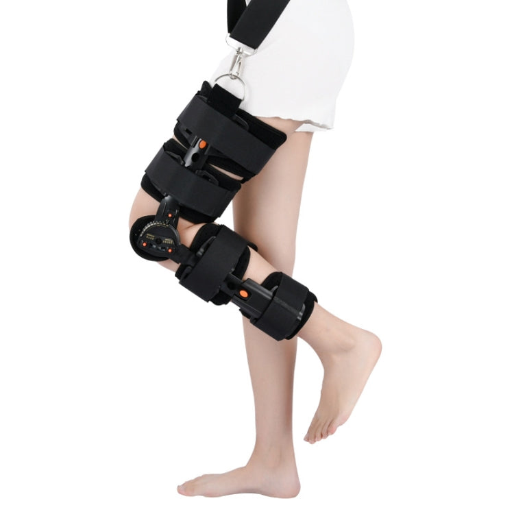 Staffa fissa regolabile per ginocchio con velcro