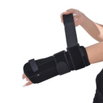 Fascia per fissare distorsione polso con chiusura a strappo