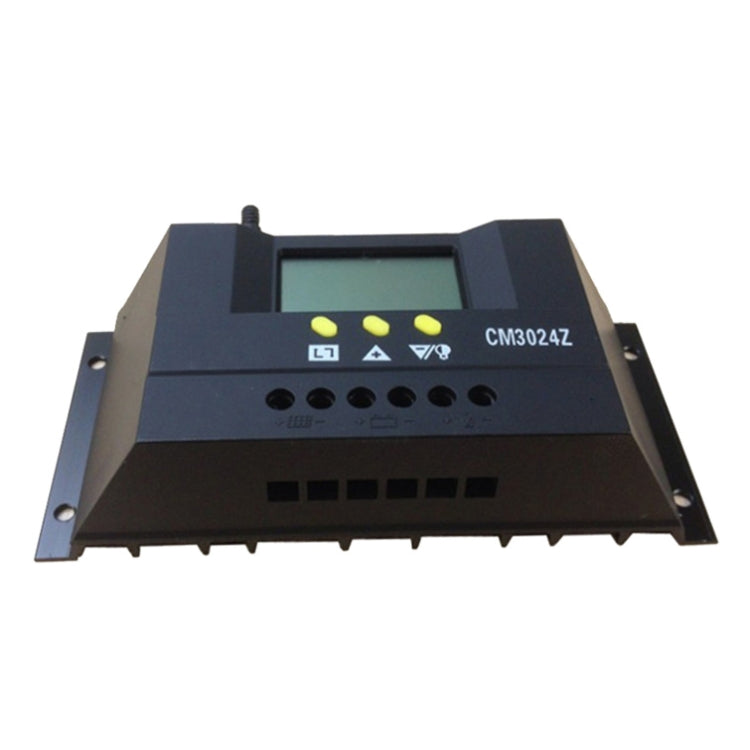 Regolatore di carica solare 12V/24V 30A con display LCD