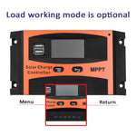 Regolatore solare MPPT 12V/24V con uscita USB 30A-60A