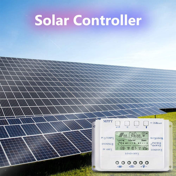 Regolatore solare MPPT 40A per batterie 12/24V
