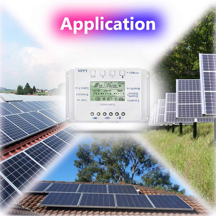 Regolatore solare MPPT 40A per batterie 12/24V