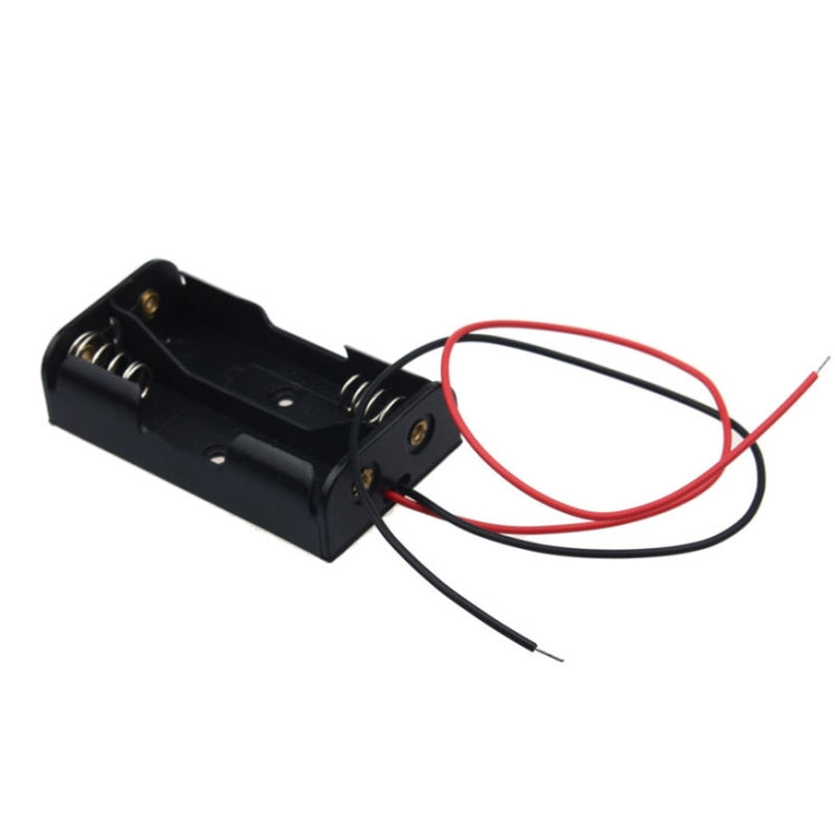 Custodia per batterie AA in plastica con cavo 10 pezzi
