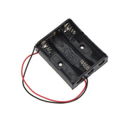 Custodia per custodia per batteria di alimentazione formato AA da 10 pezzi, For 1 x AA Battery without Cover, For 2 x AA Batteries without Cover, For 3 x AA Batteries without cover, For 4 x AA Batteries without cover, For 8 x AA Batteries without cover