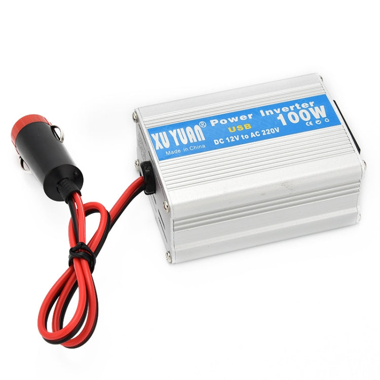 Alimentatore per notebook per auto XUYUAN da 100 W con inverter per auto con USB, 12V to 220V, 24V to 220V