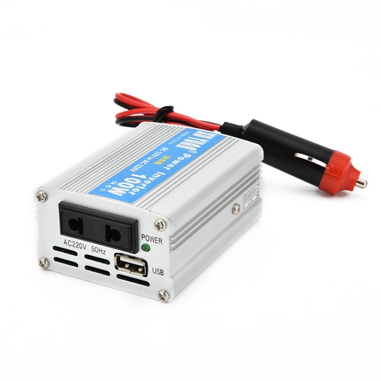 Alimentatore per notebook per auto XUYUAN da 100 W con inverter per auto con USB, 12V to 220V, 24V to 220V