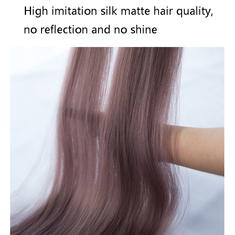 5 pezzi di estensione per capelli con evidenziazione del colore Pezzo di estensione per capelli invisibile senza cuciture in un unico pezzo