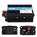 Convertitore di potenza inverter XUYUAN da 500 W, 12V to 220V, 24V to 220V, 12V to 110V, 24V to 110V