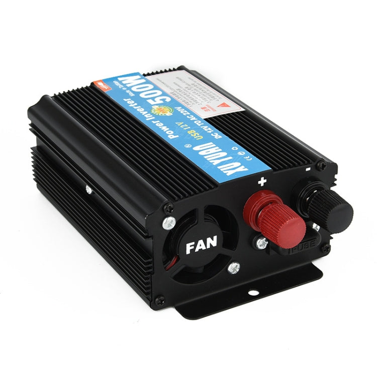 Convertitore di potenza inverter XUYUAN da 500 W, 12V to 220V, 24V to 220V, 12V to 110V, 24V to 110V