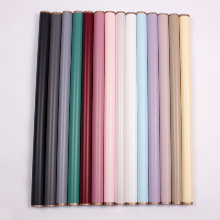 2 sacchetti di Phnom Penh Fiore di carta opaca Carta da regalo per fiori Bouquet di gelatina Carta da regalo impermeabile 58x58 cm, Black, White, Goose Yellow, Pink, Grey, Red Pear, Clearance bBlue, Khaki, Lotus Color, Rose Pink, Light Grey, Matte     ...