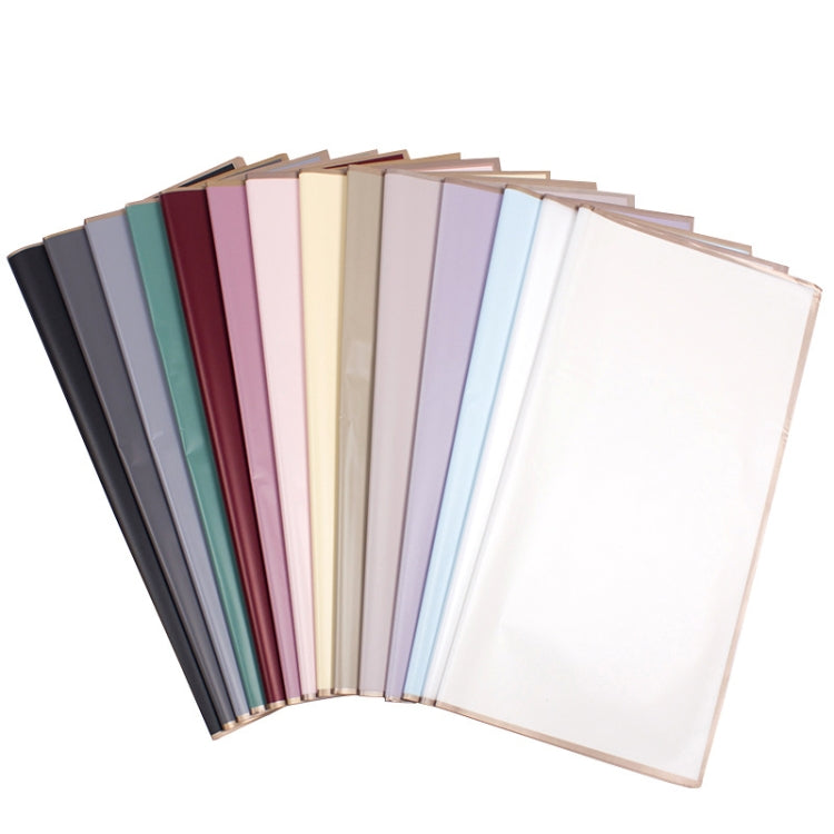 2 sacchetti di Phnom Penh Fiore di carta opaca Carta da regalo per fiori Bouquet di gelatina Carta da regalo impermeabile 58x58 cm, Black, White, Goose Yellow, Pink, Grey, Red Pear, Clearance bBlue, Khaki, Lotus Color, Rose Pink, Light Grey, Matte     ...