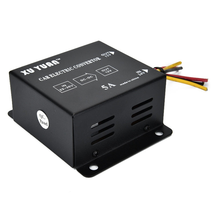 Convertitore step-down XUYUAN 60W da 24V a 12V 5A Convertitore buck di alimentazione CC per autoveicoli