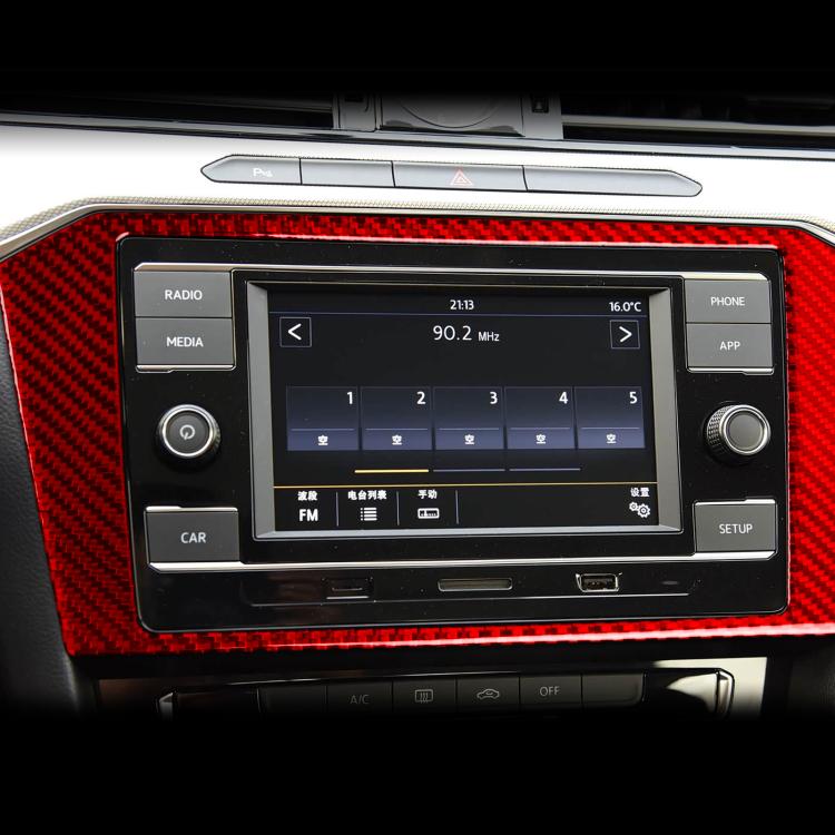 Adesivo per cornice del navigatore per Volkswagen Magotan/CC con guida a sinistra