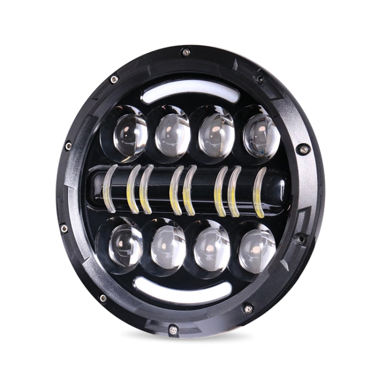 Fari modificati retrò per moto da 7 pollici Gita di un giorno a LED Fari vicini a luci per Wrangler / Harley, Day Trip LED Far Near Beam Lights