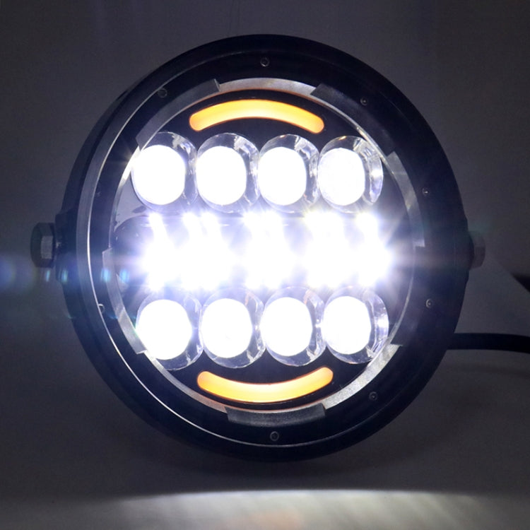 Fari modificati retrò per moto da 7 pollici Gita di un giorno a LED Fari vicini a luci per Wrangler / Harley, Day Trip LED Far Near Beam Lights