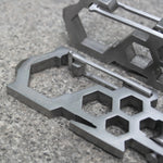 2 PCS Moschettone multifunzionale portante professionale per sopravvivenza all'aperto Gadget, Survive tool