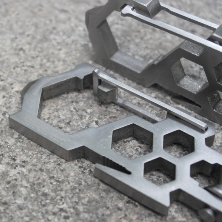 2 PCS Moschettone multifunzionale portante professionale per sopravvivenza all'aperto Gadget, Survive tool