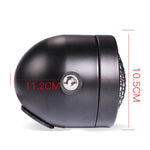 Faro retrò per moto CG125 Faro universale in metallo retrò a doppia lampada, Retro Dual Lamp