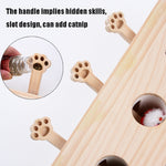 Giocattoli per criceti e gatti Forniture per gatti in legno massello, Cloud Hairy Mouse, Five-hole Hairy Mouse, Eight-hole Hairy Mouse, Cloud Doll, Five-hole Doll, Eight-hole doll