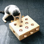 Giocattoli per criceti e gatti Forniture per gatti in legno massello, Cloud Hairy Mouse, Five-hole Hairy Mouse, Eight-hole Hairy Mouse, Cloud Doll, Five-hole Doll, Eight-hole doll