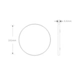 Caricabatterie wireless universale K8 10W in alluminio