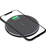 Caricabatterie wireless universale K8 10W in alluminio