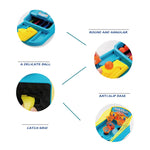 Mini gioco da basket da tavolo per bambini in plastica