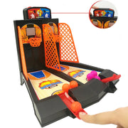 2 PCS Double Battle Basketball Toys Bambini Finger Catapult Campo da basket Desktop Shooting Gioco genitore-figlio, 2 PCS Double Battle Basketball
