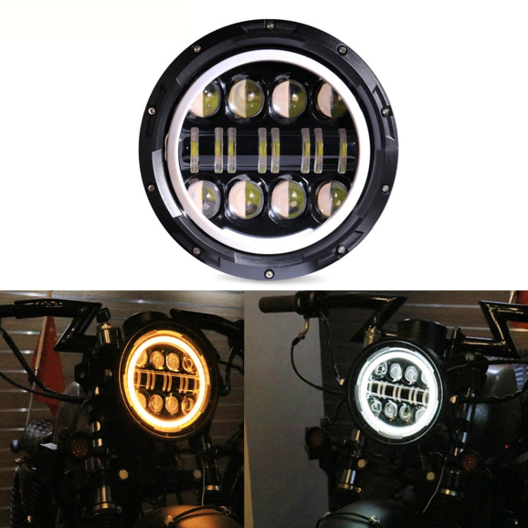 Fari LED per moto da 7 pollici Luci di marcia diurna molto vicine alla luce, Daytime Running Lights