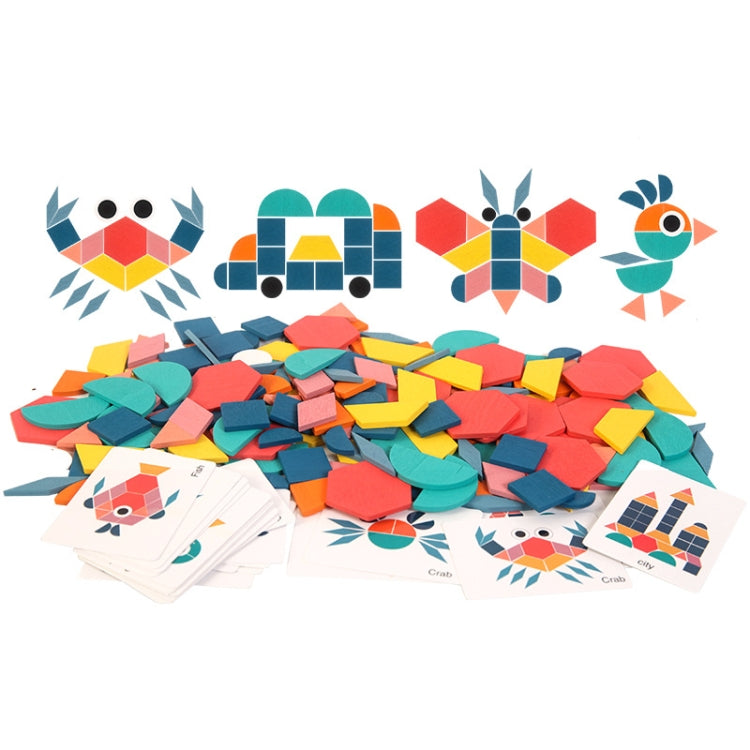 Puzzle in legno tridimensionale da 180 pezzi per bambini