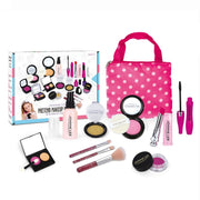 Set di giocattoli cosmetici per bambini Simulazione Trucco per ragazze Giochi di finzione, Stile:, 11 PCS / Set Polka Dot Bag, 11 PCS / Set Graffiti Bag, 12 PCS / Set Sequin Bag, 12 PCS / Set Laser Bag
