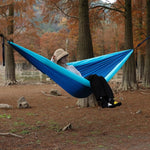Altalena da campeggio antiribaltamento con amaca gonfiabile doppia per esterni, dimensioni: 270x140 cm, 270x140cm Inflatable Green, 270x140cm Inflatable Blue, 270x140cm Inflatable Khaki