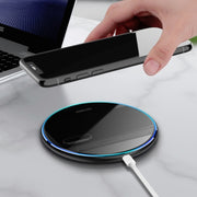 Caricabatterie wireless X8 15W con specchio