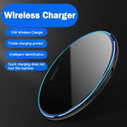 Caricabatterie wireless X8 15W con specchio