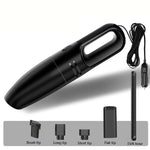Aspirapolvere portatile per auto Aspirapolvere per piccole auto, Wired Black, Wired Black Gray, Wireless Black, Wireless Black Gray, Wireless Black Gray+Storage bag