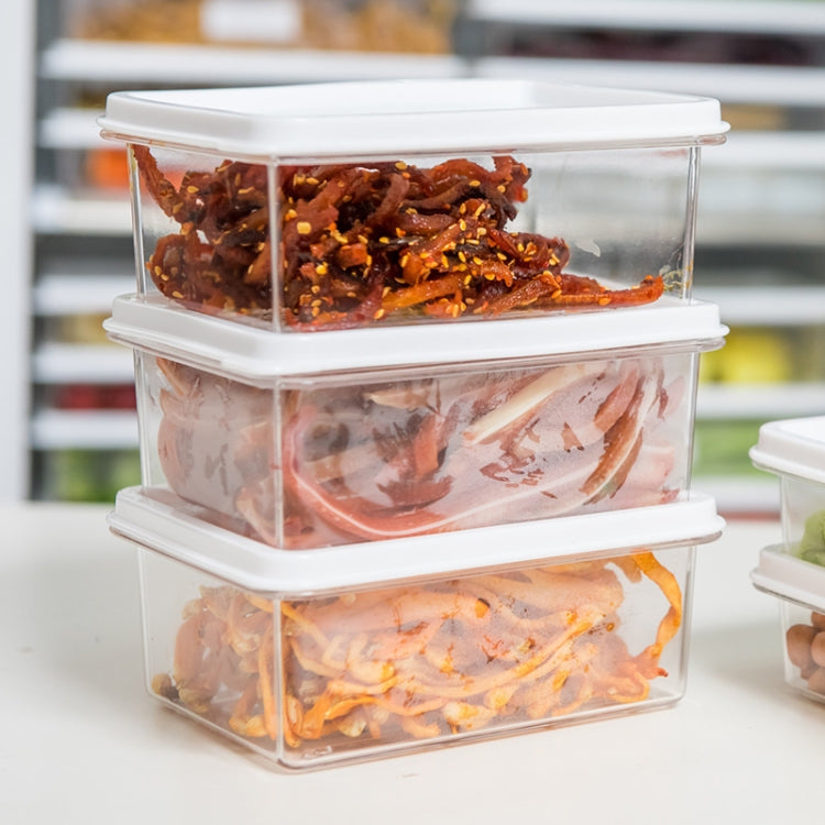 La cucina con scatola per la conservazione della freschezza del frigorifero da 2 pezzi può essere impilata con una scatola sigillata per frutta congelata, Small, Medium, Large