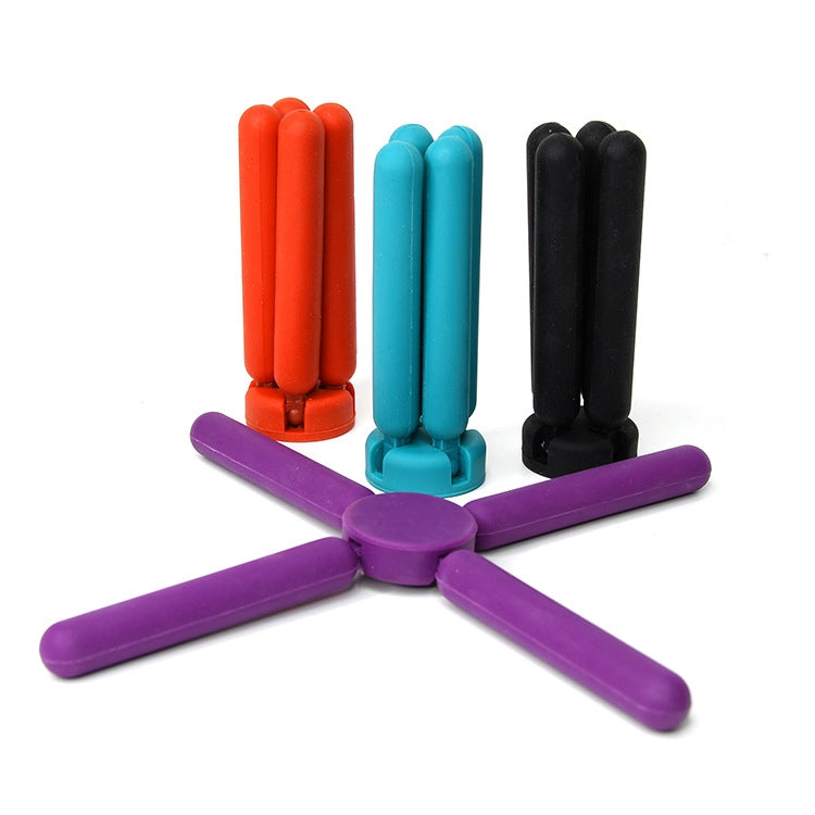 Set 3 tovagliette isolanti pieghevoli in silicone