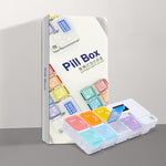 TF-248 Scatola portapillole in plastica con promemoria smart timing a 7 celle, TF-248