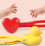 Stampo per palle di neve in ABS per bambini