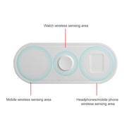 Caricabatterie wireless 3 in 1 da 10W