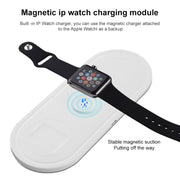 Caricabatterie wireless 3 in 1 da 10W