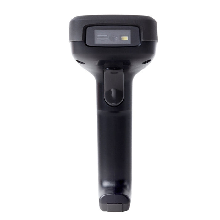 Deli 14952 Pistola per la scansione di codici QR unidimensionali del cassiere del supermercato, Black Wired, White Wired, Black Wireless, White Wireless