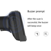 Deli 14952 Pistola per la scansione di codici QR unidimensionali del cassiere del supermercato, Black Wired, White Wired, Black Wireless, White Wireless