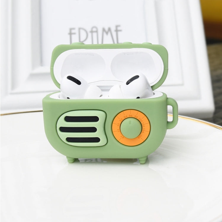Custodia in silicone per AirPods Pro con accesso ricarica