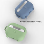 Custodia in silicone per AirPods Pro con accesso ricarica